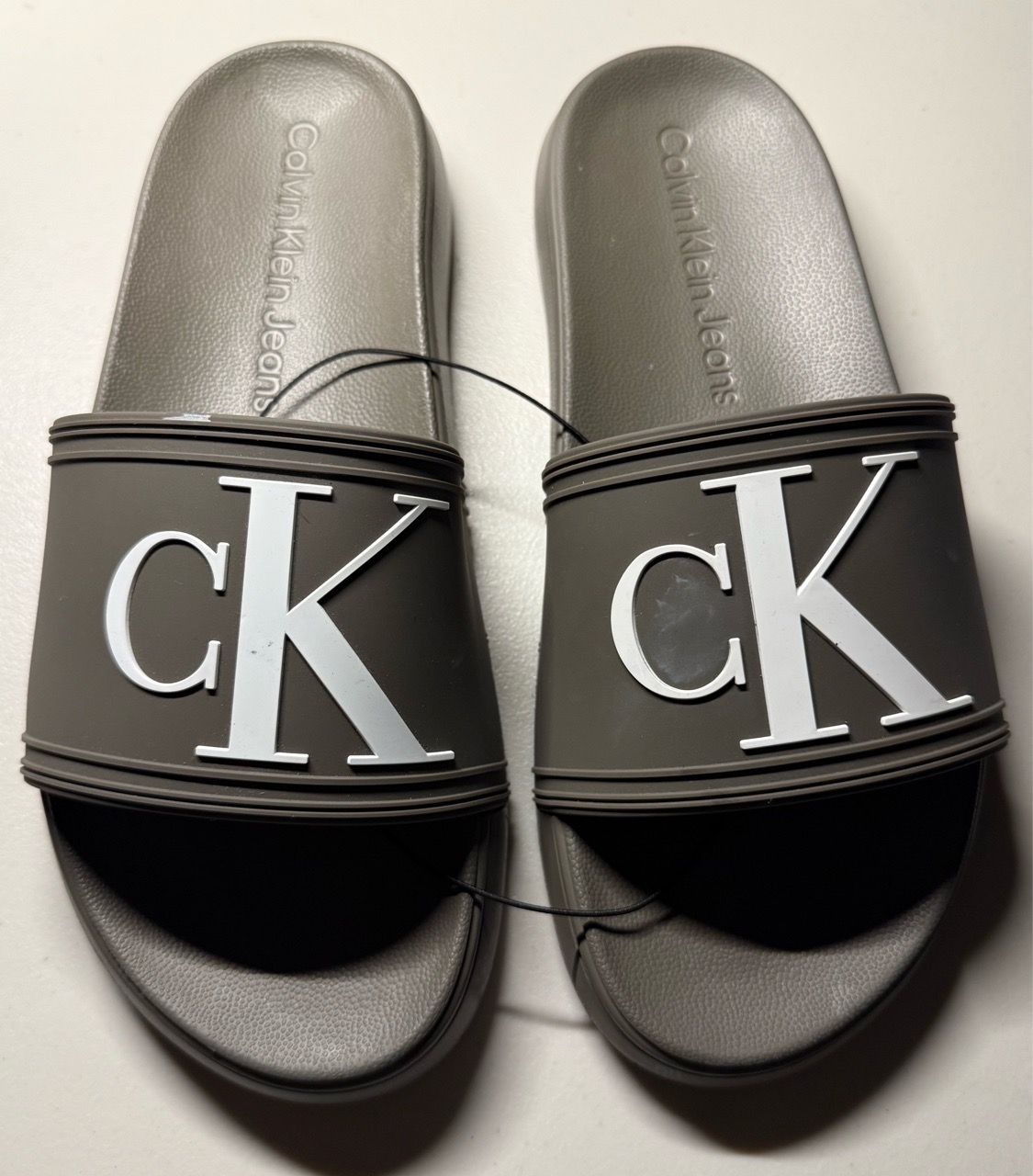 Calvin Klein Jeans Men’s Winston Slide Sandal Size 8