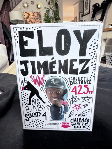 Eloy Jimenez First MLB Home Run Bobblehead Chicago White Sox