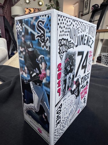 Eloy Jimenez First MLB Home Run Bobblehead Chicago White Sox - photo 2