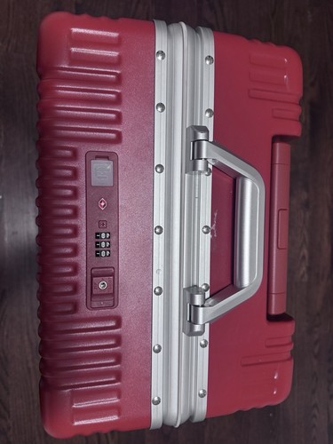NOBL All-in-One Carry-On Luggage Red Hardshell Spinner