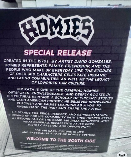 HOMIES Chicago White Sox Mr. Raza Vinyl Figure Ltd to 10,000 - photo 5