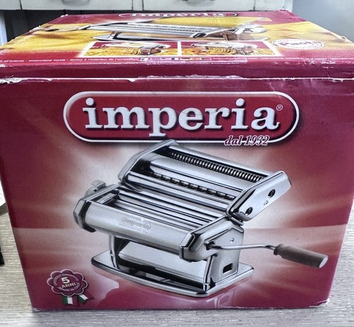 Imperia Pasta Maker Machine SP-150 New in Box Made In Italy