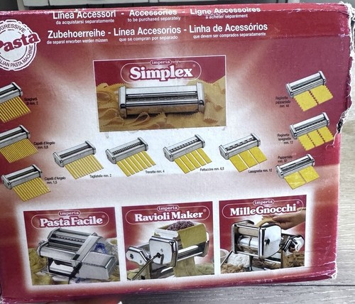 Imperia Pasta Maker Machine SP-150 New in Box Made In Italy - photo 4