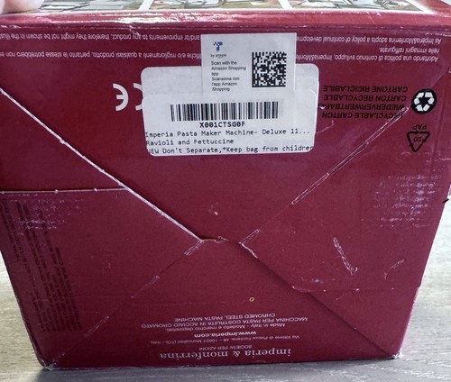 Imperia Pasta Maker Machine SP-150 New in Box Made In Italy - photo 5