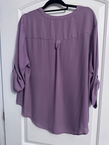 Torrid Harper 2 lavender blouse - photo 3