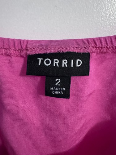 Torrid 2 pink cold shoulder dress - photo 2