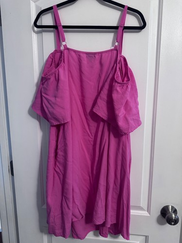 Torrid 2 pink cold shoulder dress - photo 3
