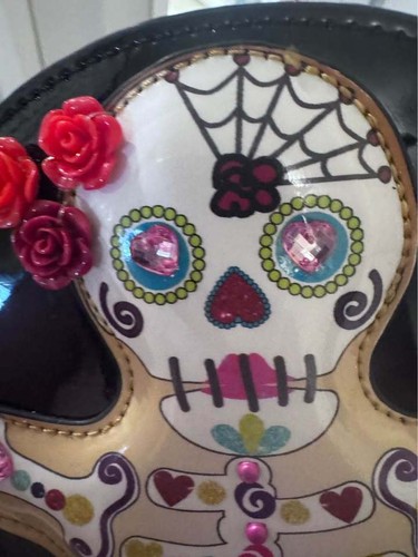 Betsey Johnson Sugar Skull Crossbody Bag Dia de los Muertos - photo 4