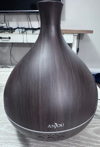 Anjou AD012 500ML Essential Oil Diffuser – Wood Grain - photo 2