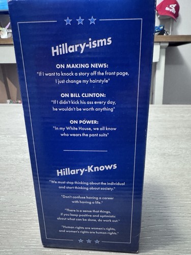 Hillary Clinton 2016 Bobblehead Limited Edition On Presidential - photo 4