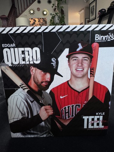Edgar Quero Kyle Teel Dual Bobblehead Chicago White Sox SGA 2026