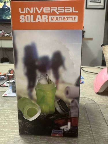 Solar Camping Lantern Flashlight Waterproof Storage Bottle - photo 4