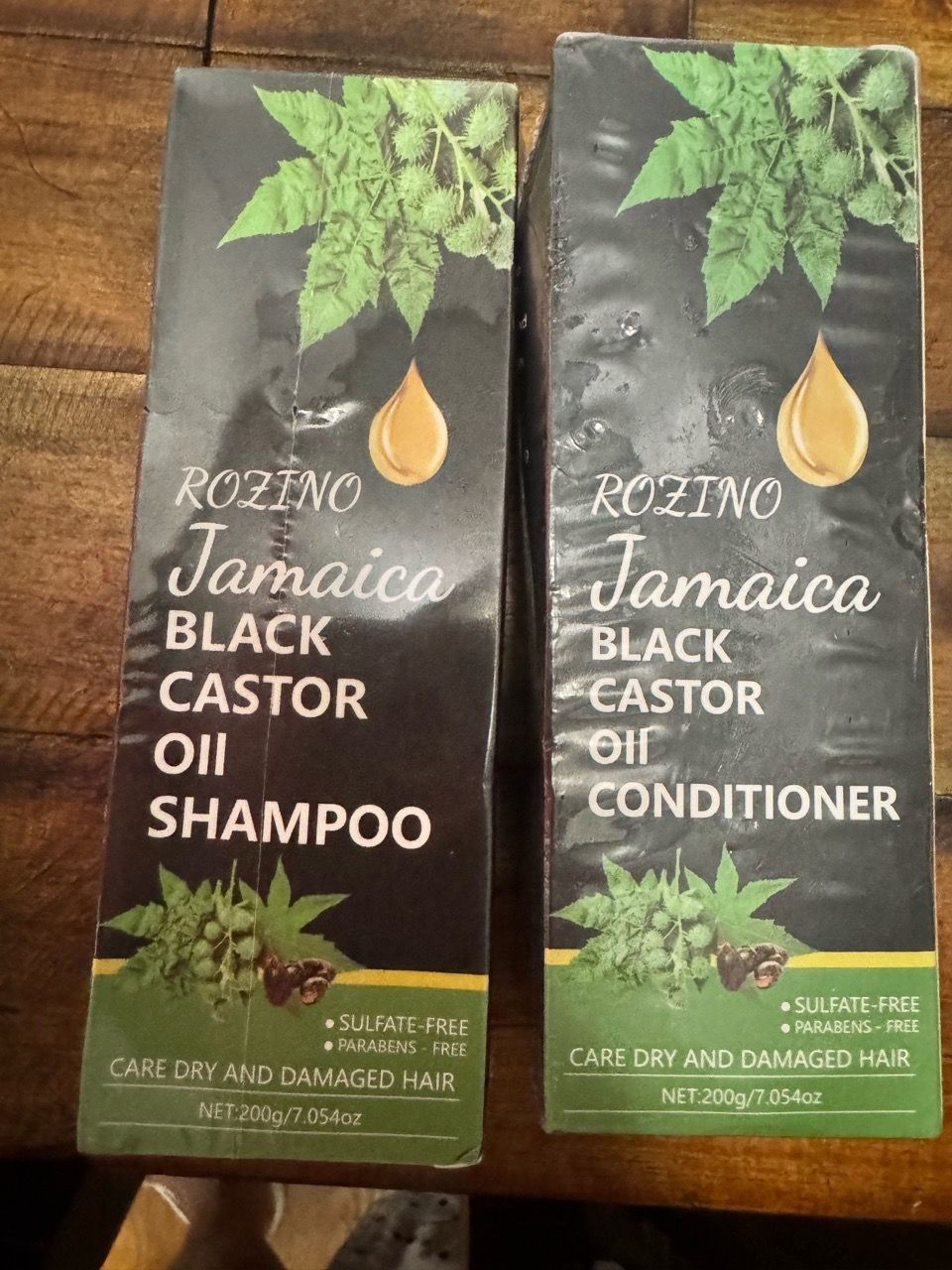 Rozino Jamaica Black Castor Oil Shampoo & Conditioner Set