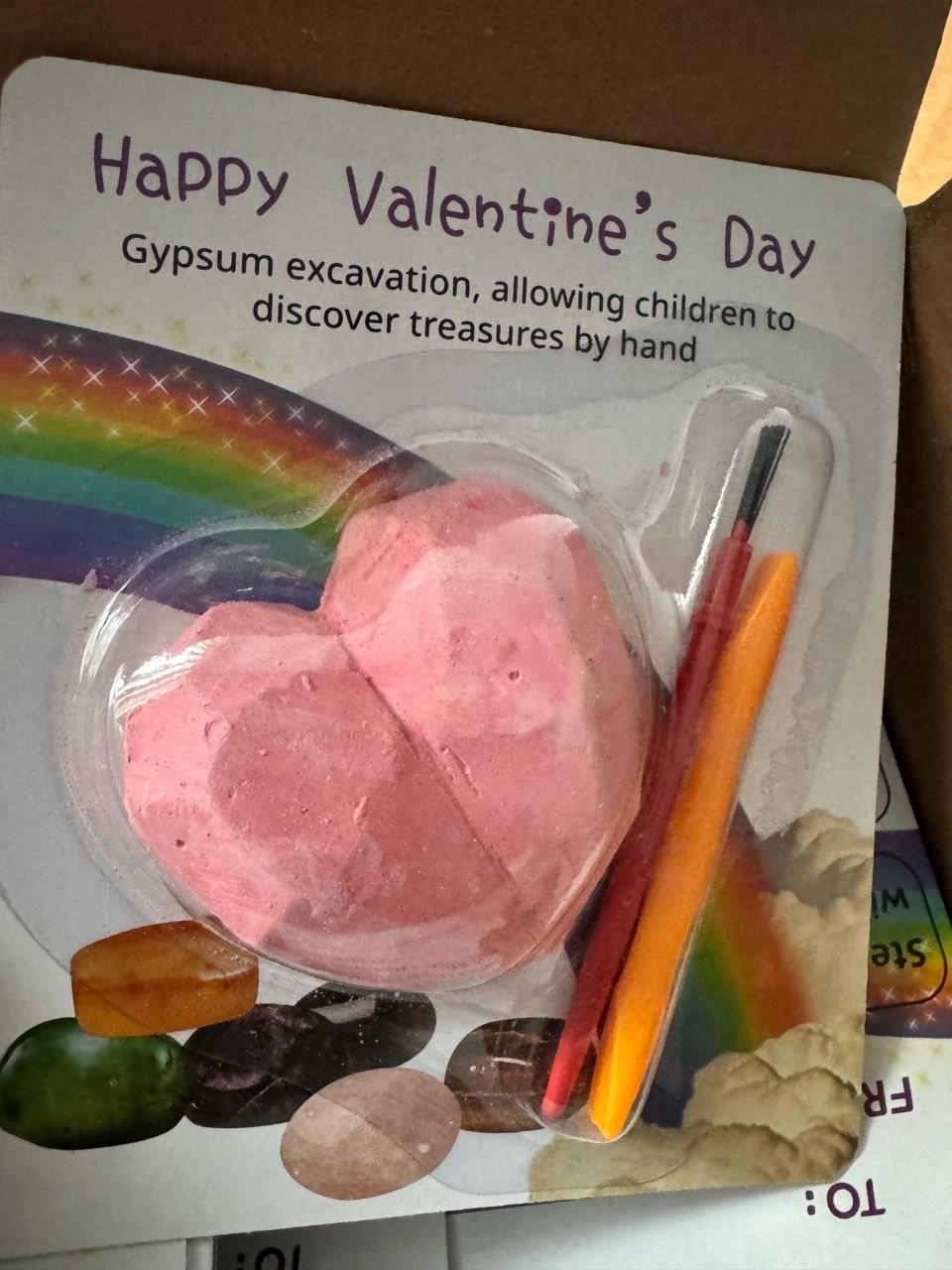 24 set Valentine's Day Gypsum Crystal Excavation Kit - photo 2