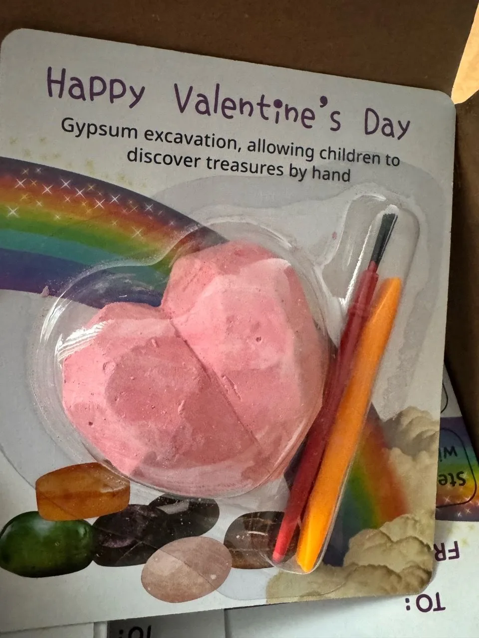 24 set Valentine's Day Gypsum Crystal Excavation Kit - photo 2