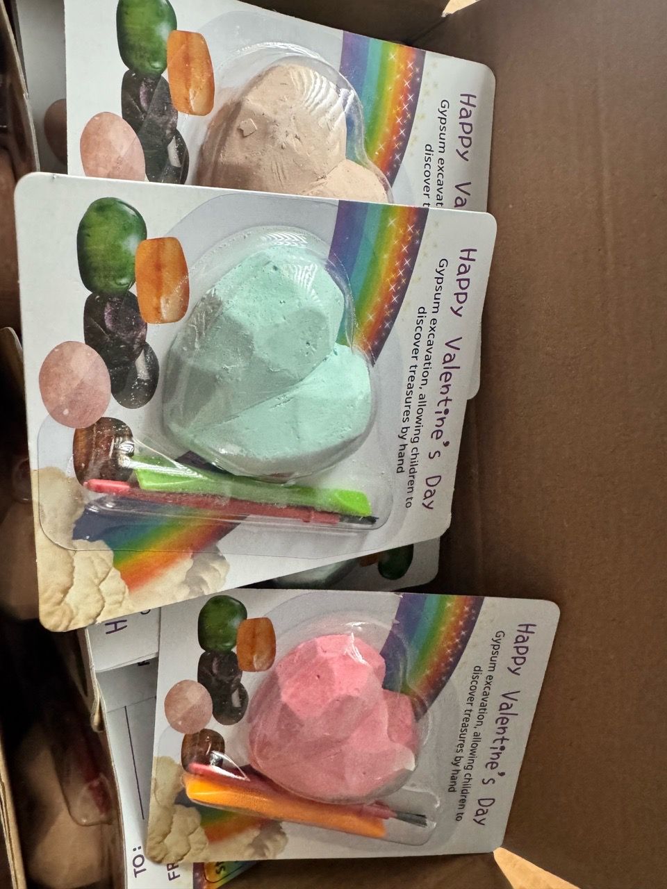 24 set Valentine's Day Gypsum Crystal Excavation Kit - photo 3