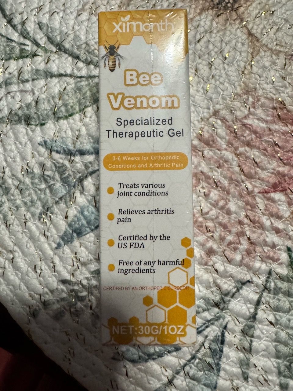 Ximonth Bee Venom Therapeutic Gel 1oz