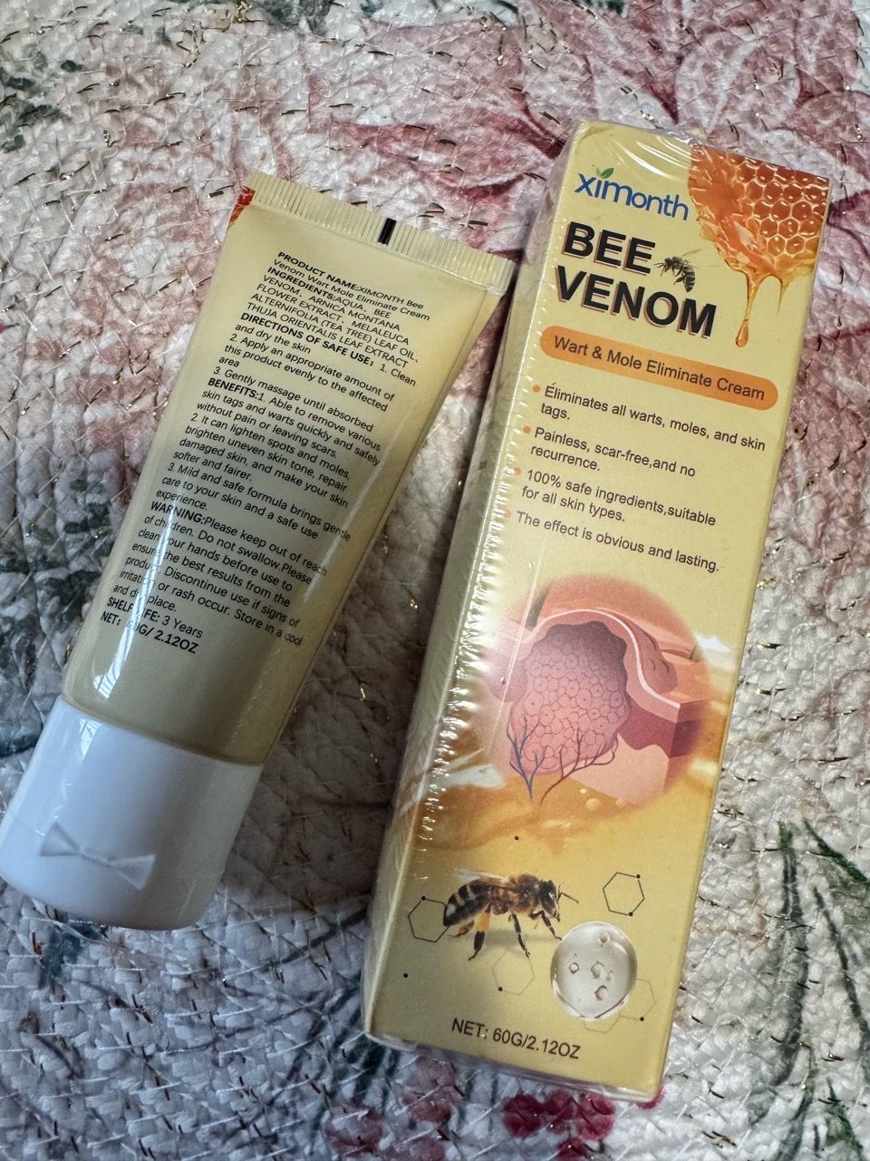 Ximonth Bee Venom Wart & Mole Eliminate Cream - photo 2