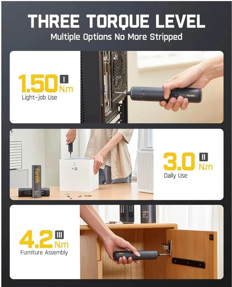 Fanttik S1 Pro Electric Power Screwdriver 16-in-1 Set - photo 2