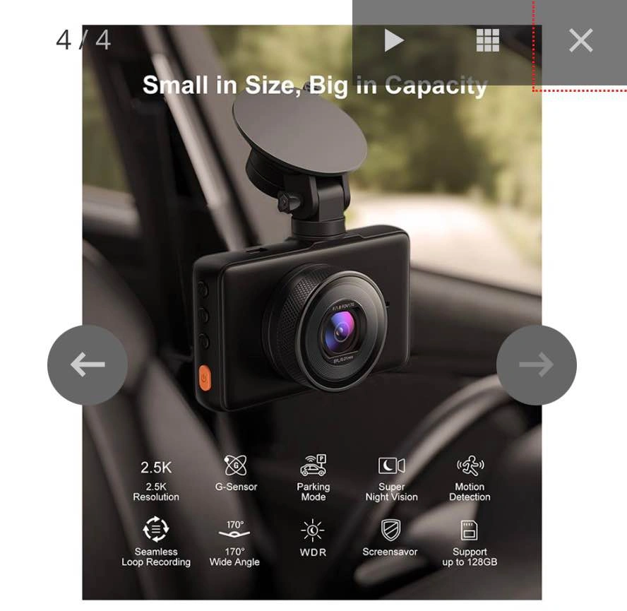 Apeman Model C450A Dashcam 2K Quad HD - photo 4