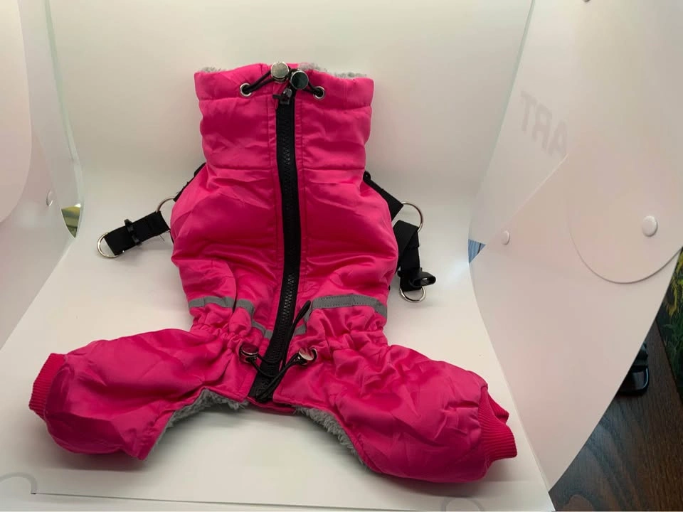 Winter jacket for small Dog with full cuffed legs and plush lini - photo 2