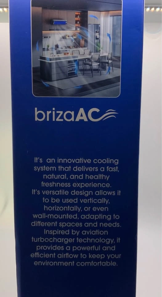 Cooling fan by BrizaAC with USB charging capabilities - photo 2