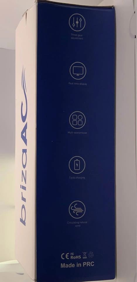 Cooling fan by BrizaAC with USB charging capabilities - photo 3