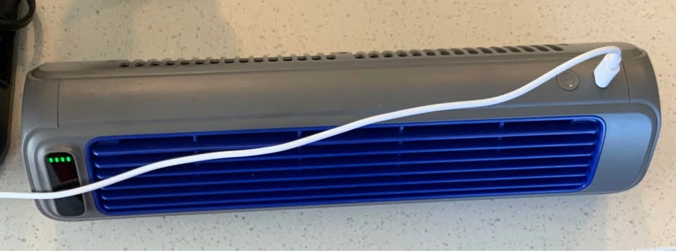 Cooling fan by BrizaAC with USB charging capabilities - photo 4