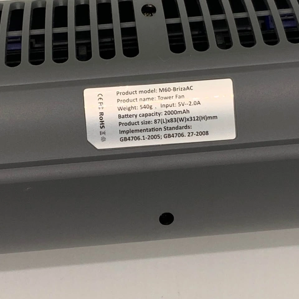 Cooling fan by BrizaAC with USB charging capabilities - photo 5