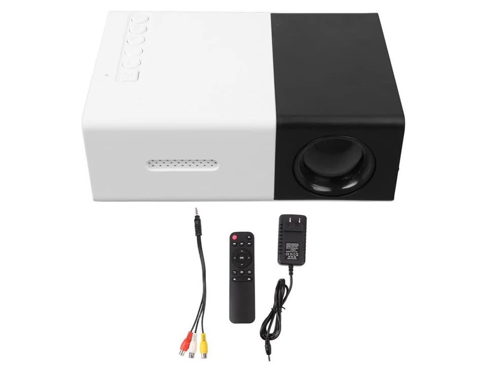 1080P LED Projector, 100" Screen & Projector Stand - photo 4