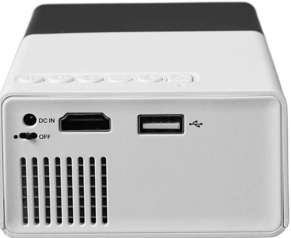 1080P LED Projector, 100" Screen & Projector Stand - photo 5