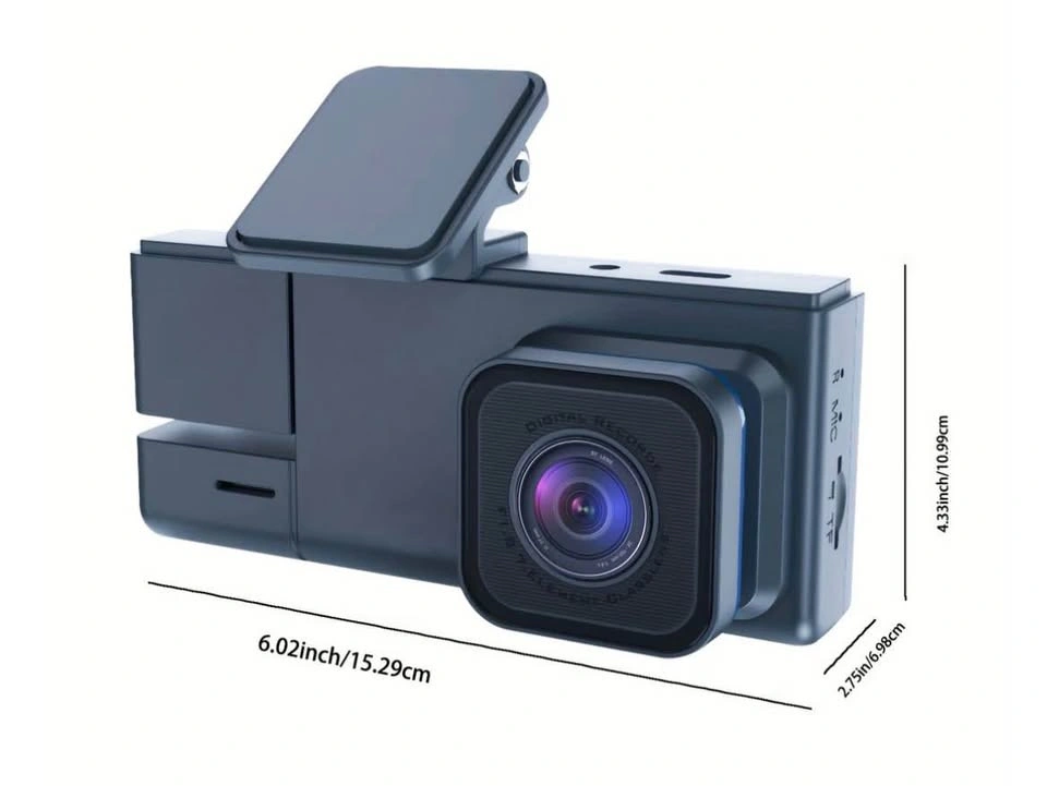 2K 1080P Front & Rear Dash Camera with Parking Mode - photo 2