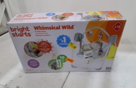 Bright Starts Whimsical Wild Portable Swing - photo 2