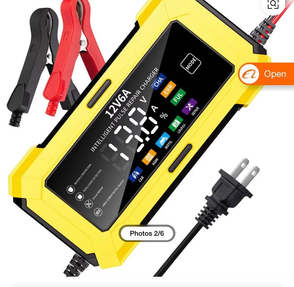 12V/6A Intelligent Battery Charger - photo 3