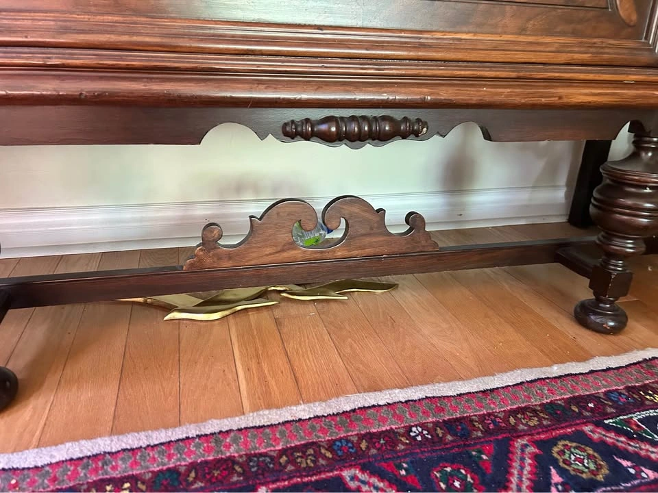 Antique Jacobean Buffet Sideboard Unique Design - photo 3