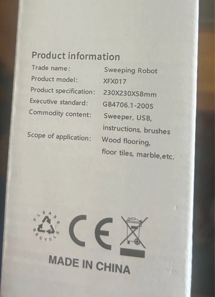 Medium Ultra Thin Intelligent 9” Robot Vacuum Cleaner - photo 2