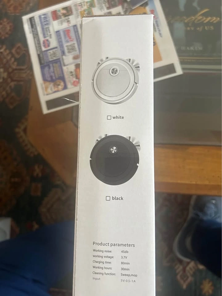 Medium Ultra Thin Intelligent 9” Robot Vacuum Cleaner - photo 3
