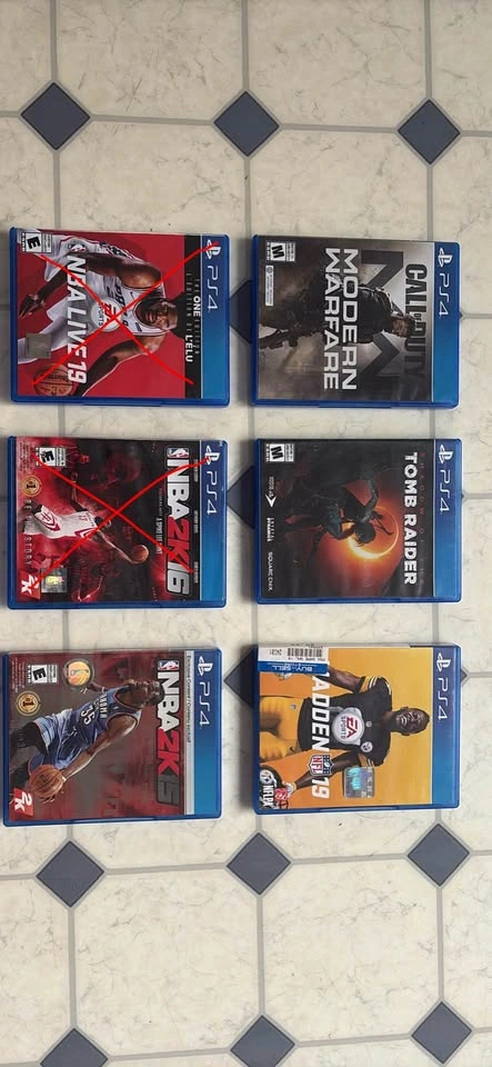 Sony PlayStation 4 Games - Call of Duty, Tomb Raider, NHL, NBA - photo 2