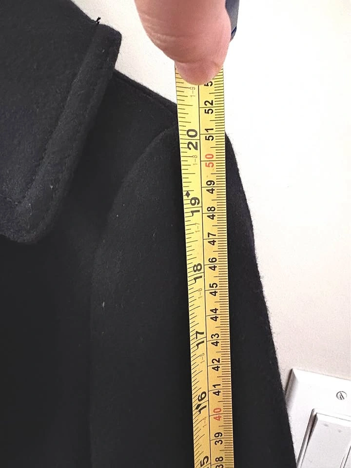 GAP Black Double-Breasted Pea Coat Size XS - photo 5