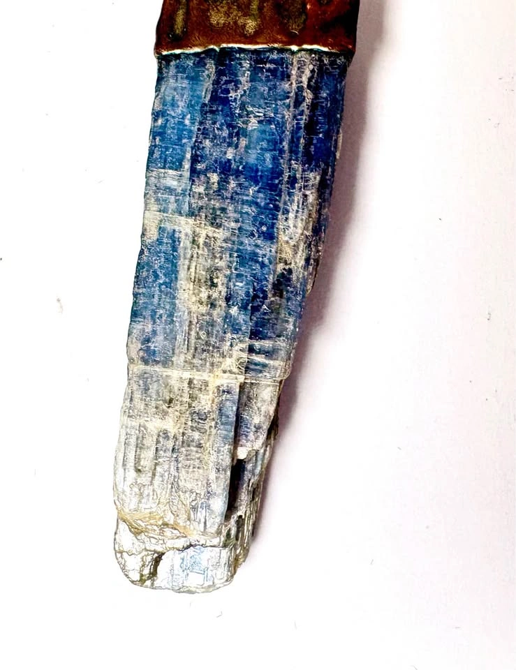 Natural Blue Kyanite Crystal Pendant - photo 4