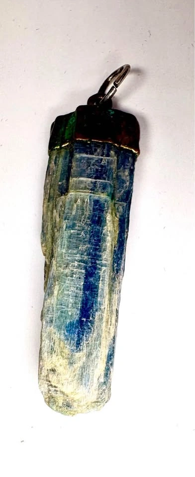 Natural Blue Kyanite Crystal Pendant - photo 5