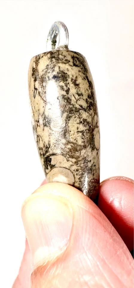 Polished Stone Teardrop Pendant - photo 5