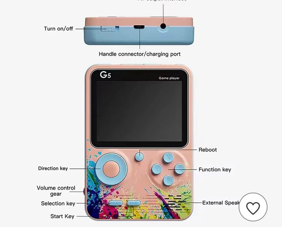 G5 Handheld Game Console - photo 2