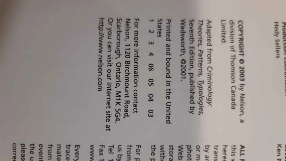 Criminology in Canada Second Edition Textbook - photo 5