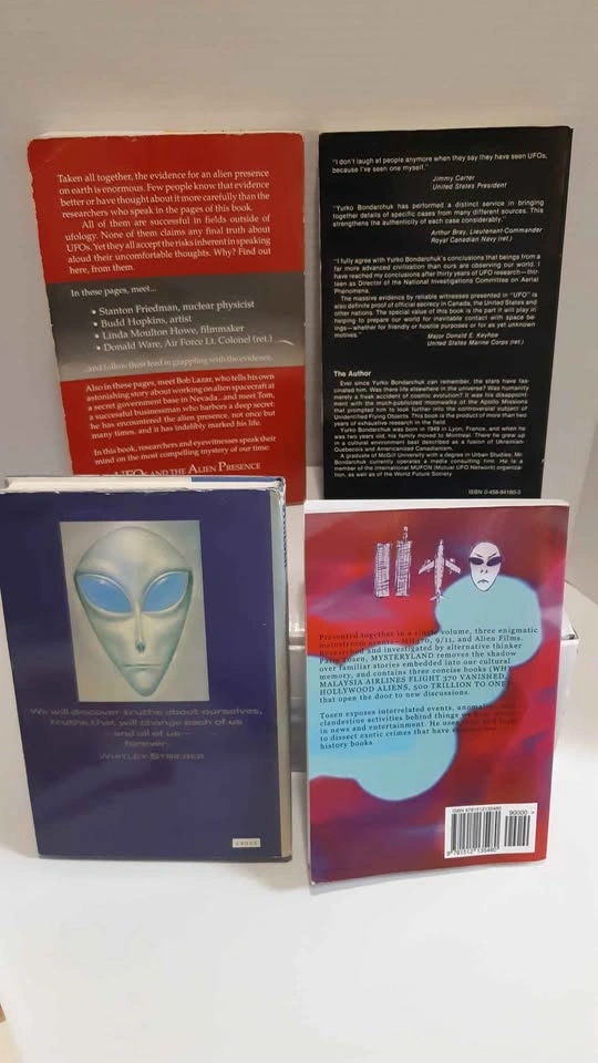 UFO Books: Lot of 4 UFO and Conspiracy Theory Books - photo 2
