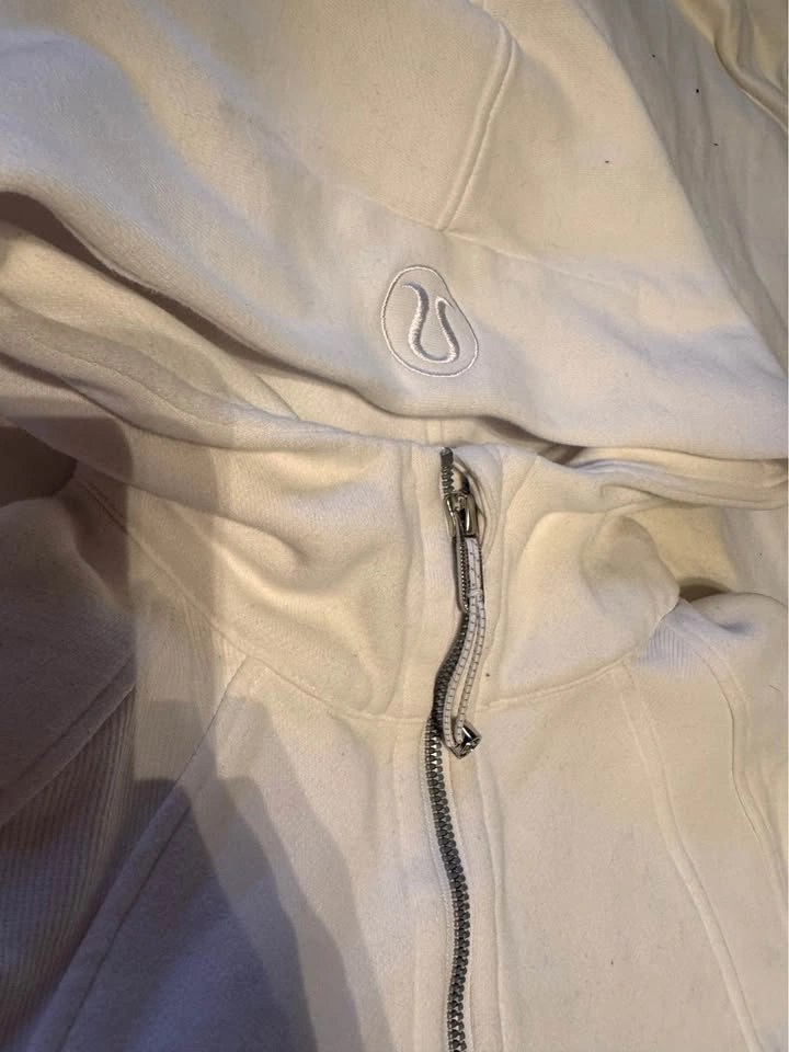 Lululemon Cropped White 1/4 Zip Scuba - photo 4