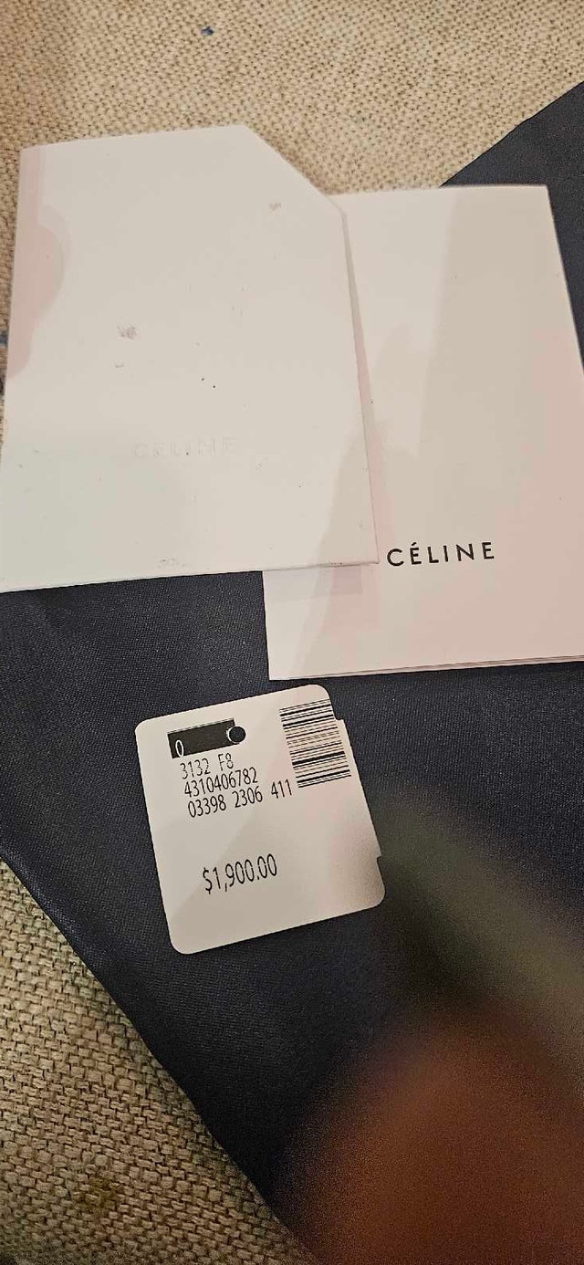 CELINE LARGE STRAP LIZARD LEATHER WALLET - photo 5