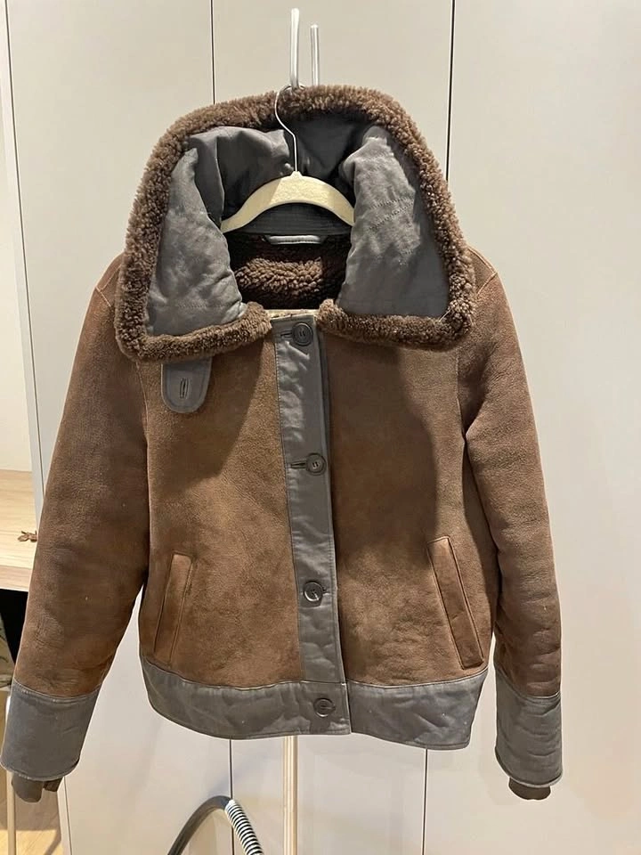 Ultra Warm Women’s Shearling Bomber Jacket (AllSaints)