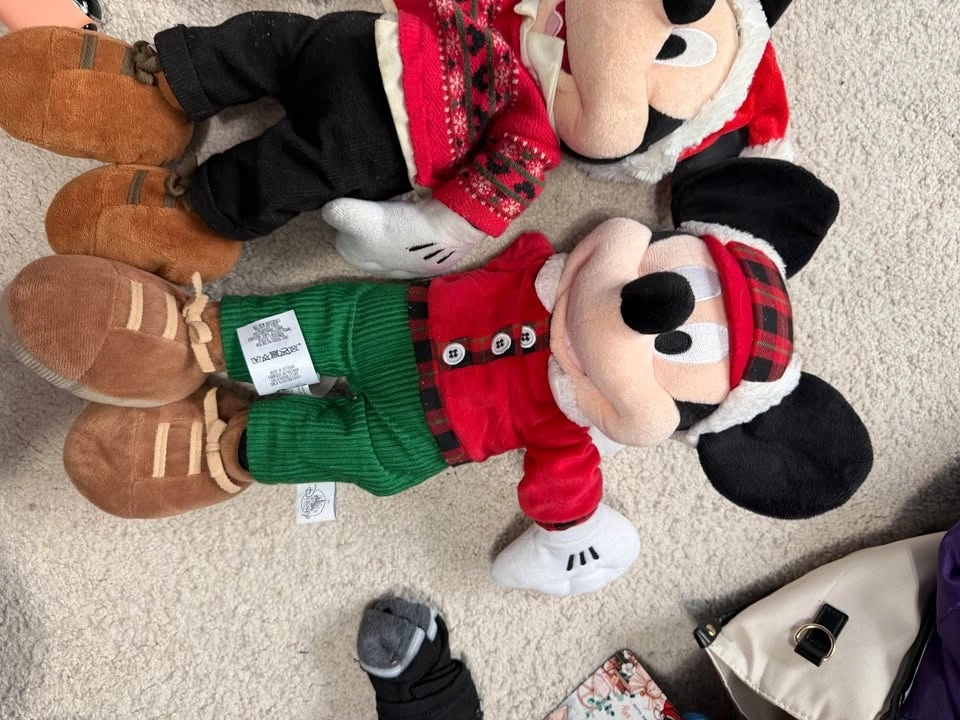 Disney Store Christmas Mickey Mouse Plush Lot (2017 & 2018) - photo 4