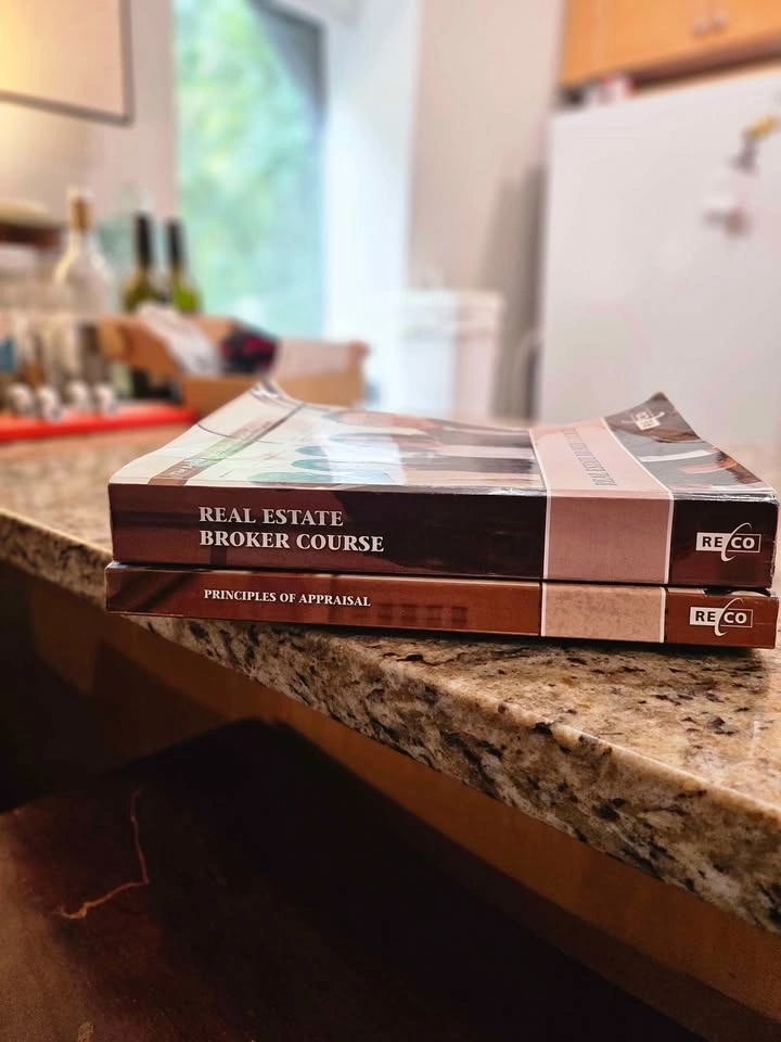 RECO Real Estate Broker Course & Principles of Appraisal Books - photo 2